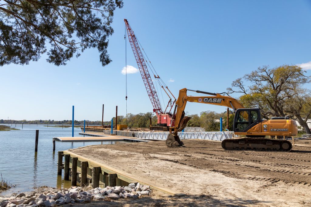 Swain Boating Center Construction