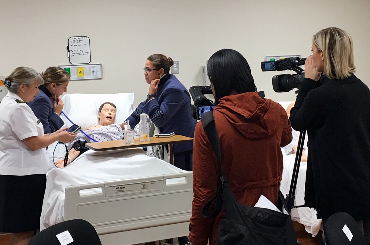 New human simulation lab unveiled by Citadel’s Swain Department of ...