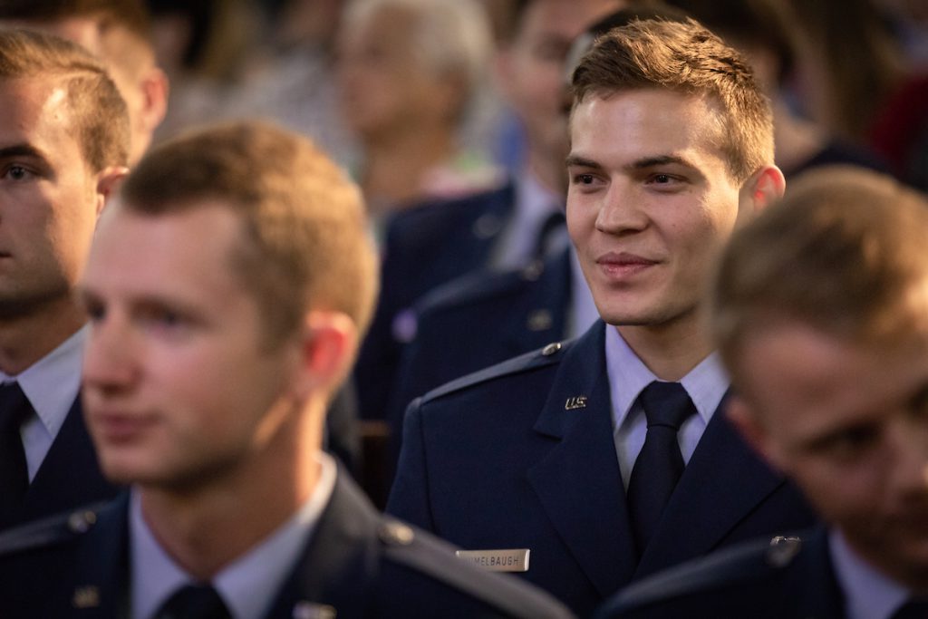 Chad Humelbaugh Air Force Commissioning