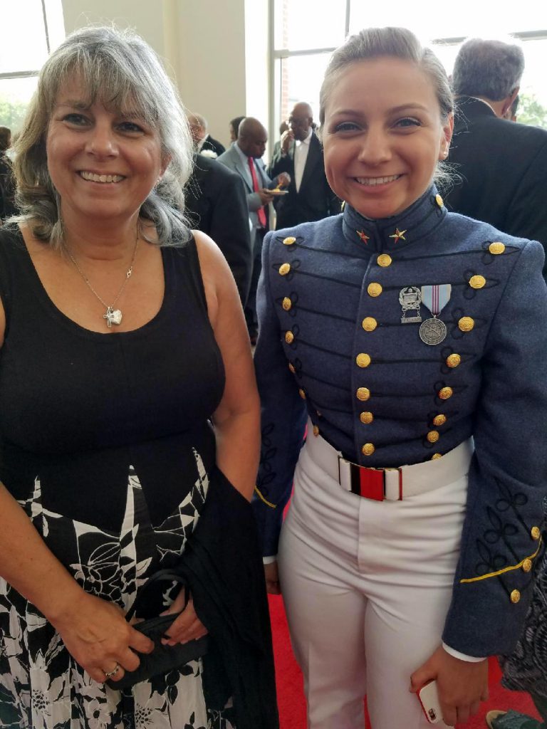 Amy Joseph and Cadet Rodreguez