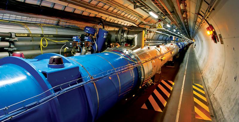 The Large Hadron Collider is the world's largest and most powerful particle accelerator. Photo provided by CERN.