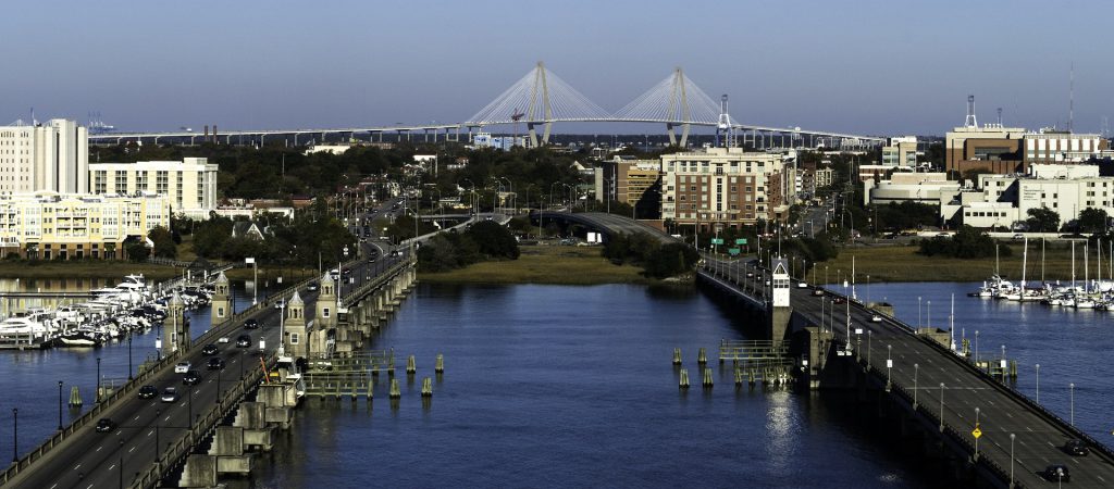 Water South Carolina Bridges Charleston Historic