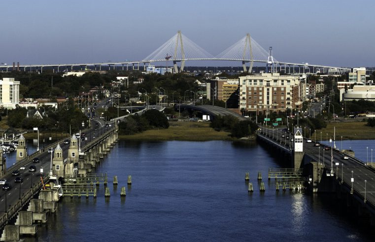 Water South Carolina Bridges Charleston Historic
