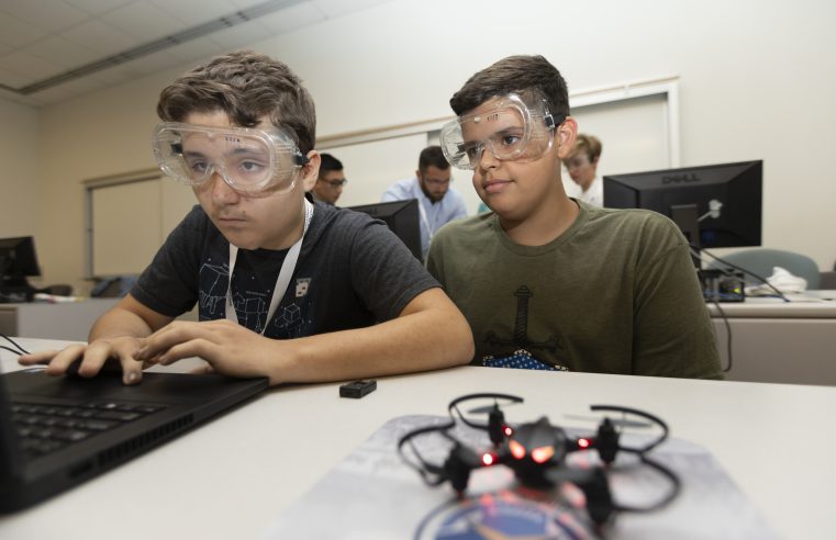 Students Program Drones at GenCyber Camp