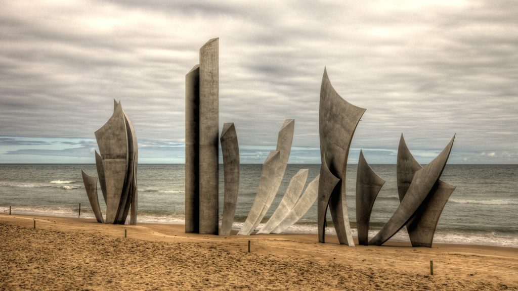 Omaha Beach Monument Normandy