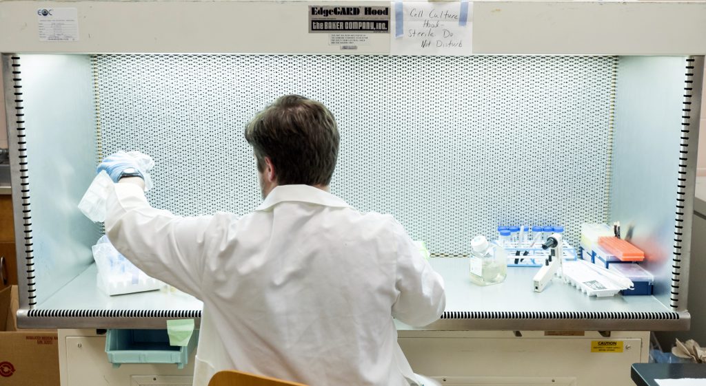 Cadet John DeStephano identifying movement within cells