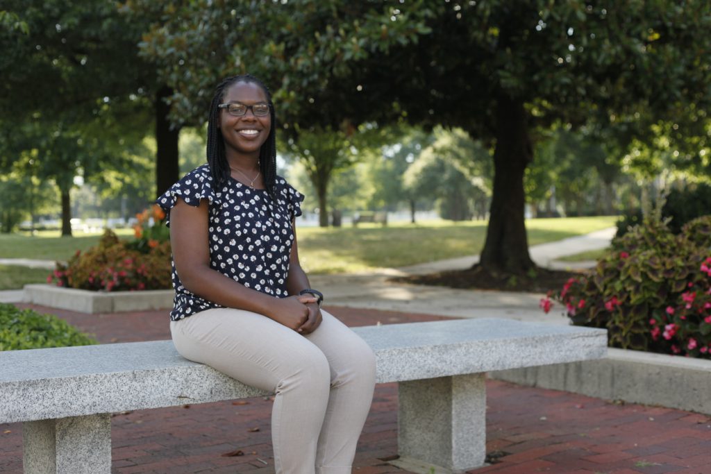 Cadet Tierra Price, Pyschology Major, TSA and Senator Tim Scott Internships