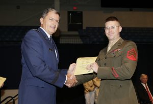 whos won active duty marine