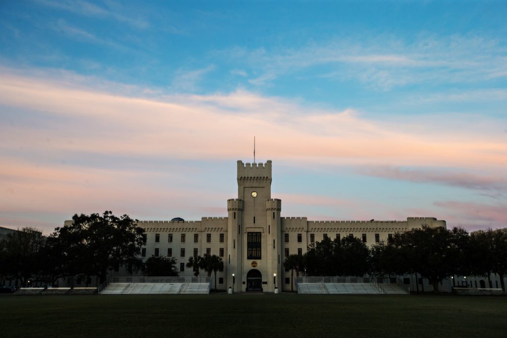 PT Barracks on Campus