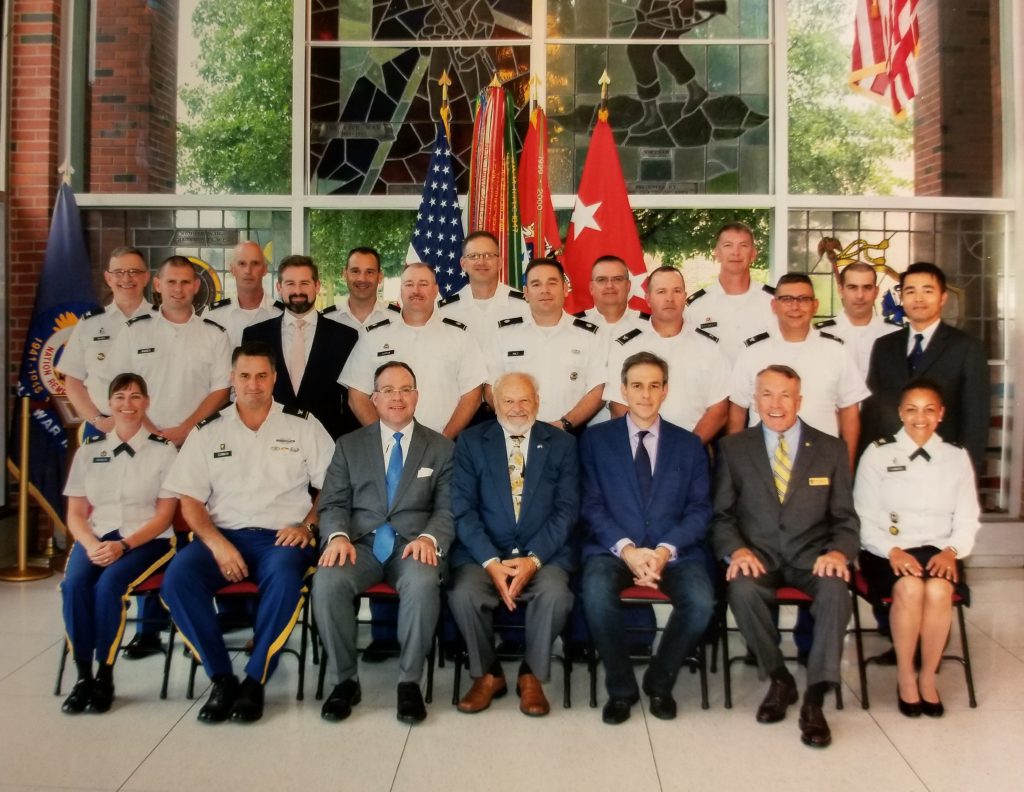 Connor and Preston at War College (first row, second and third)