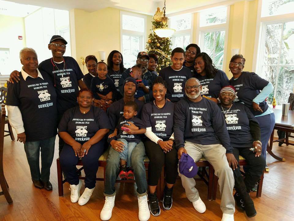 Cadet Jariek Richburg's cancer support group