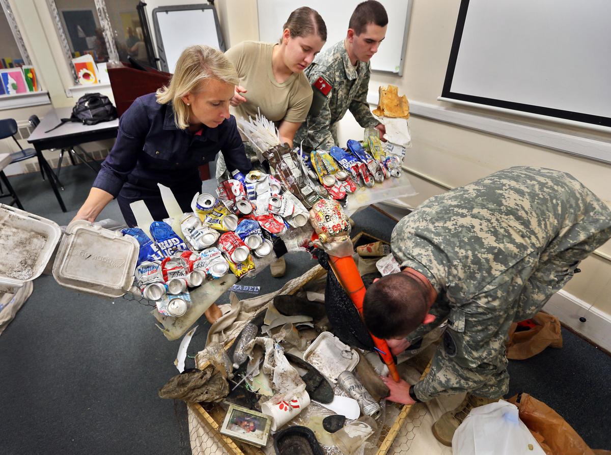 The Citadel Tiffany Silverman Trash Art