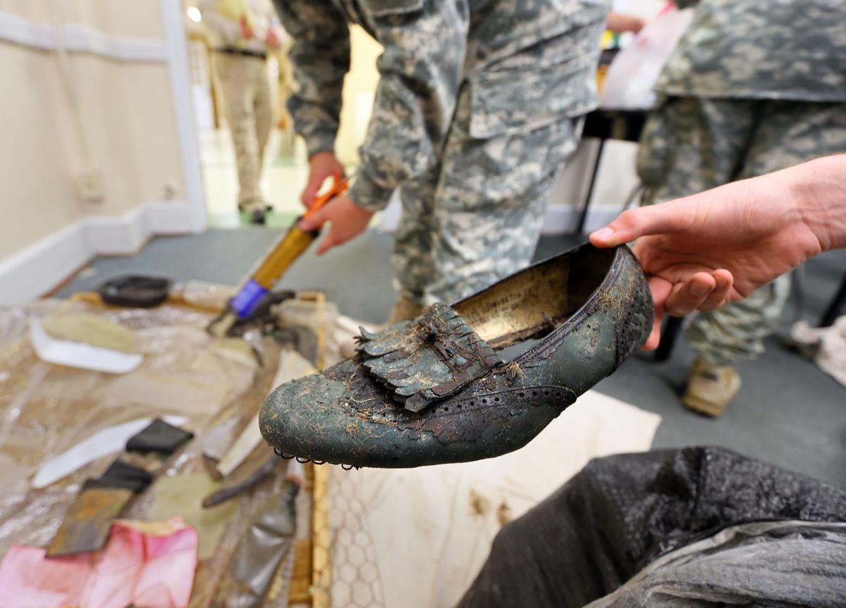 The Citadel Trash Art Shoe