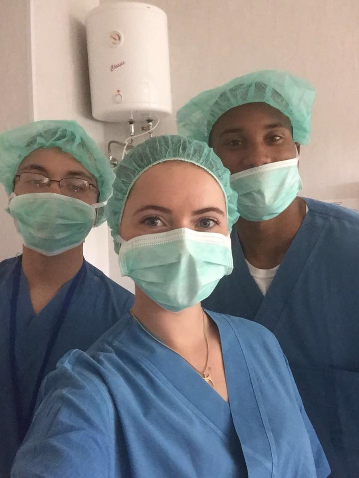 Citadel healthcare study abroad cadets in Lithuania