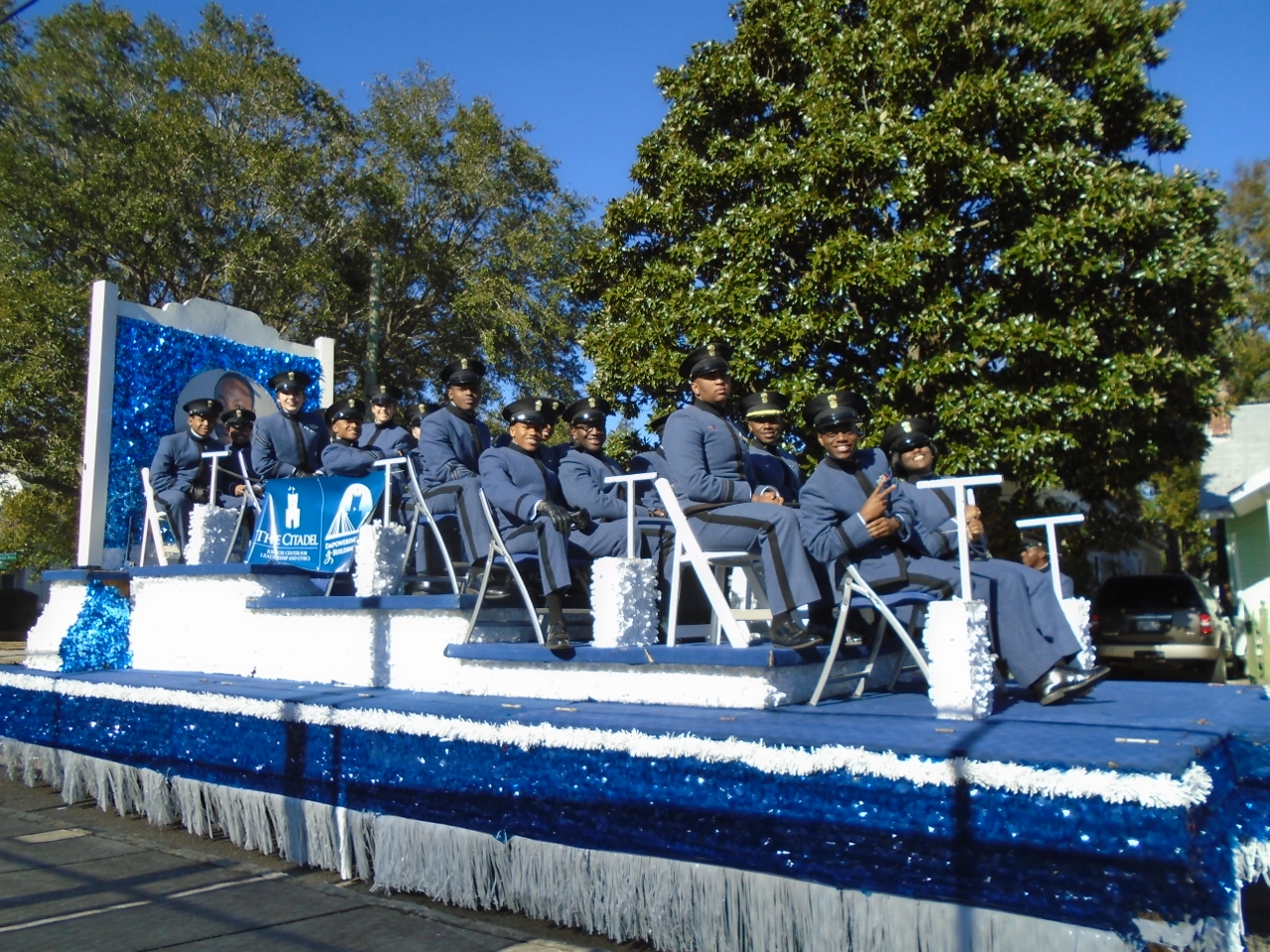 Parades, programs and presentations Citadel finds new ways to