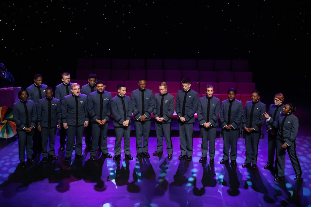 Citadel Gospel Choir performs at MLK Picture Awards