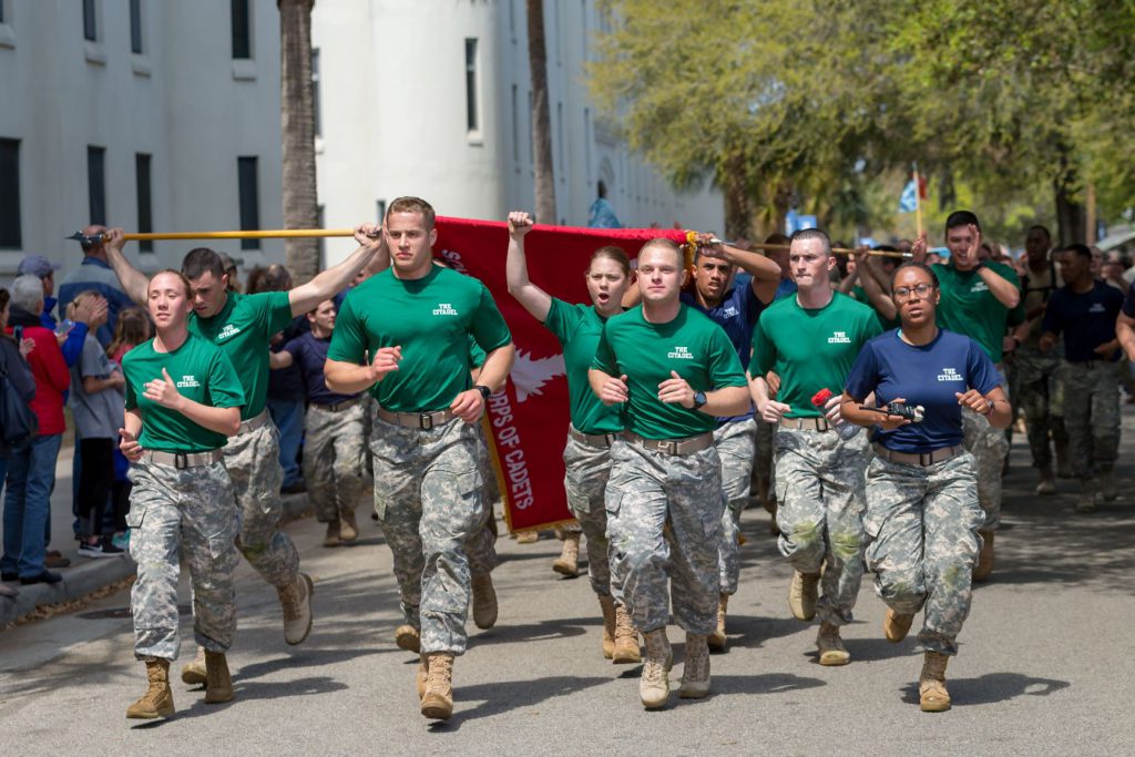 Cadets on Recognition Day 2018