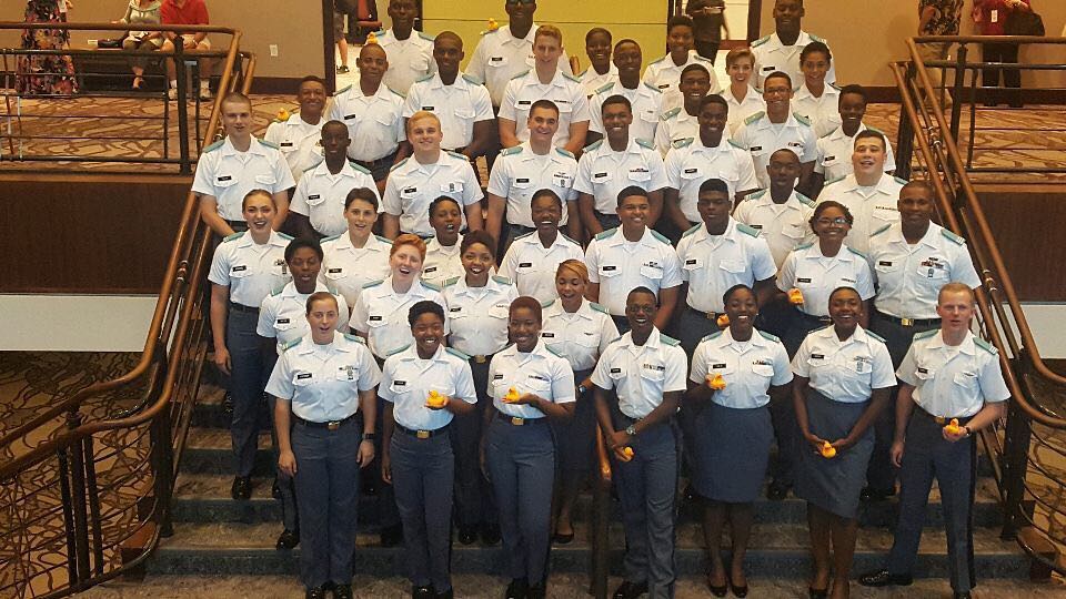 Group photo of The Citadel Gospel Choir