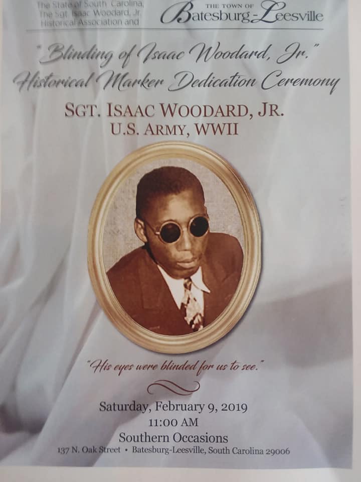 Isaac Woodard Dedication Ceremony