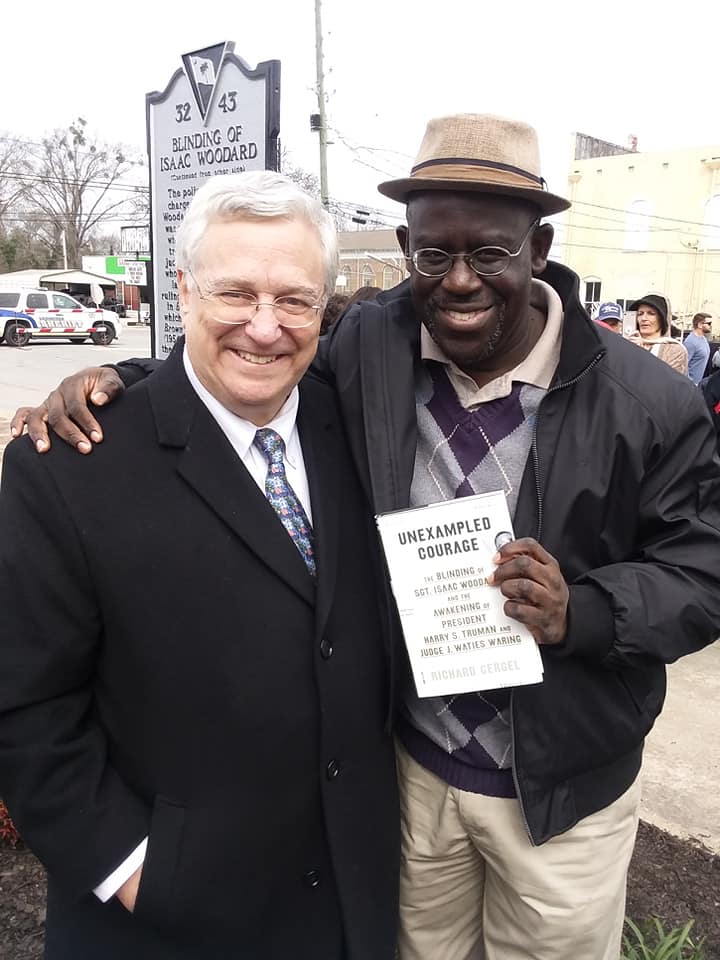 Judge Richard Gergel and Professor Damon Fordham at dedication ceremony