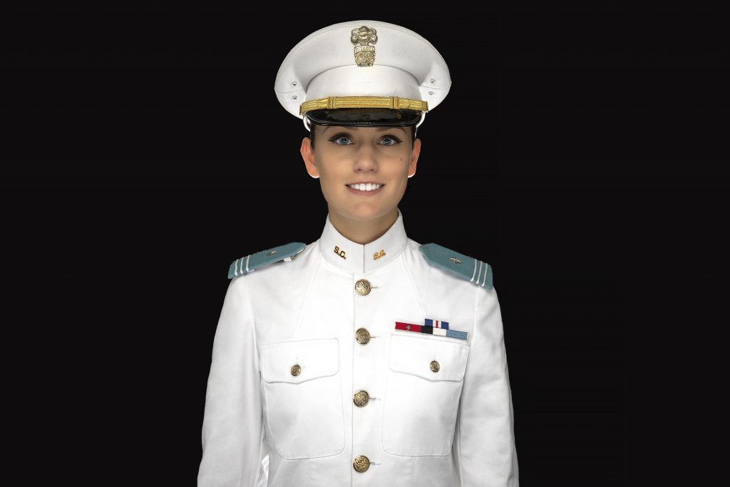 Cadet Brandi Duzz featured in airport campaign