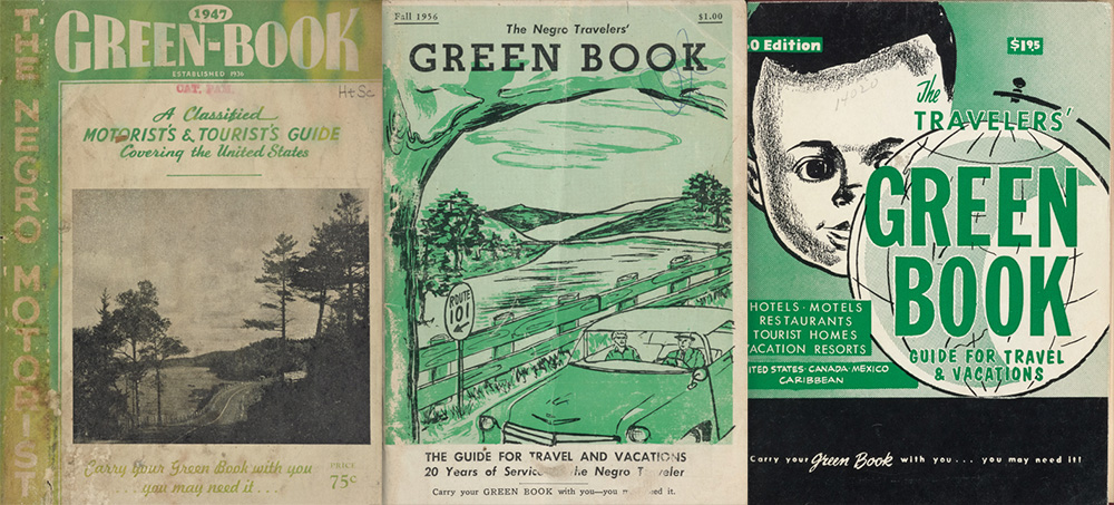 Various Green Book original covers