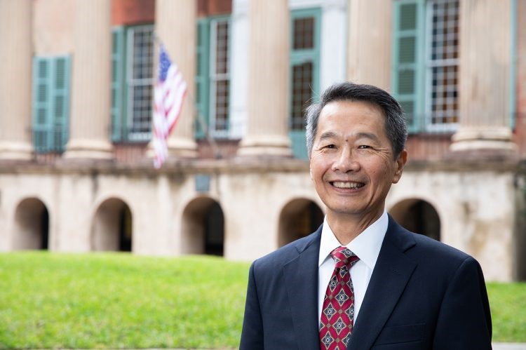 Andrew Hsu, Ph.D., president-designate of the College of Charleston