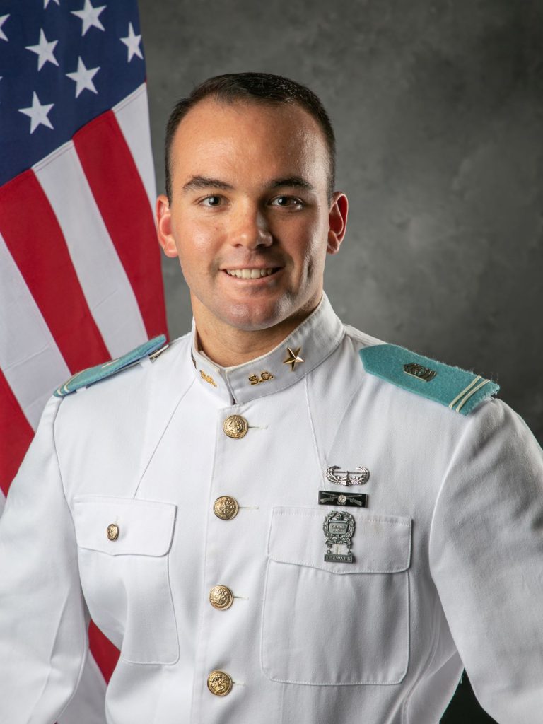 Brennen Zeigler, 2019-2020 Deputy Regimental Commander
