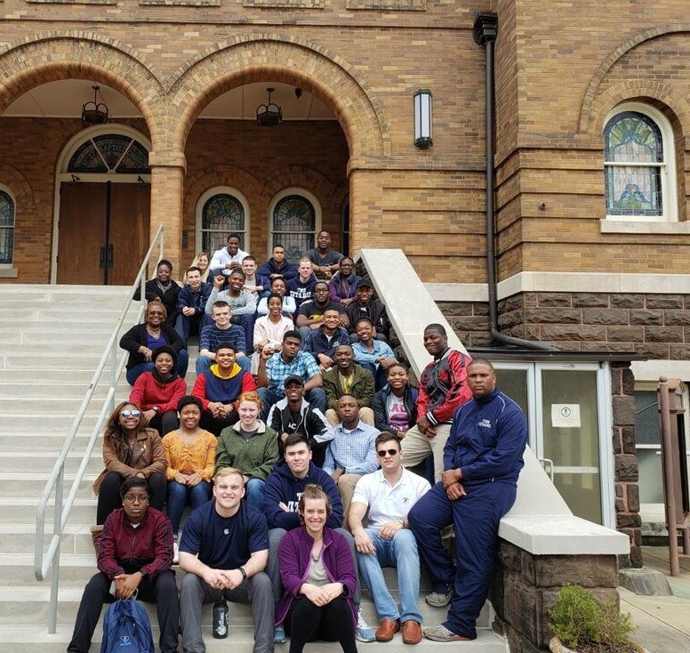 Cadets at 16th Street Baptist Church