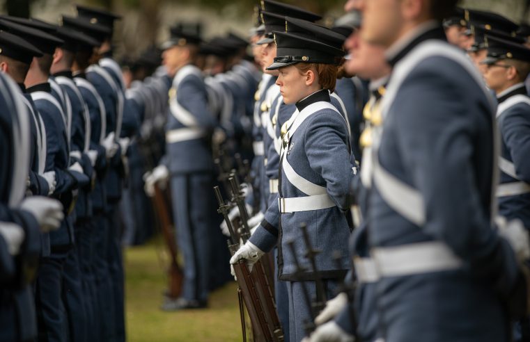 Citadel Cadets at Parade