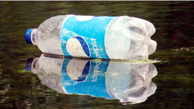 Plastic bottle, courtesy of The Island Eye News