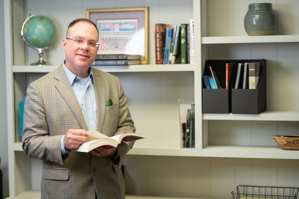 Dr. David Preston, Director of The Citadel Military History graduate program