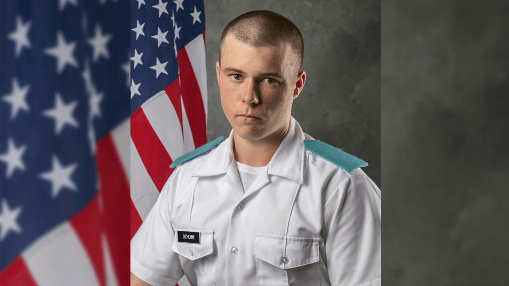 Cadet Keith Shemm, The Citadel Class of 2022