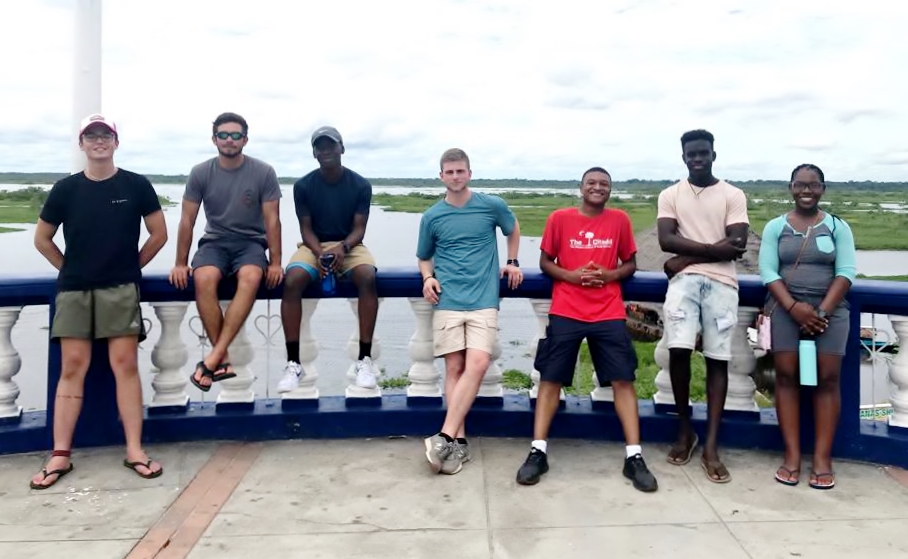 The Citadel 2019 study abroad group in Peru's Amazon Basin 