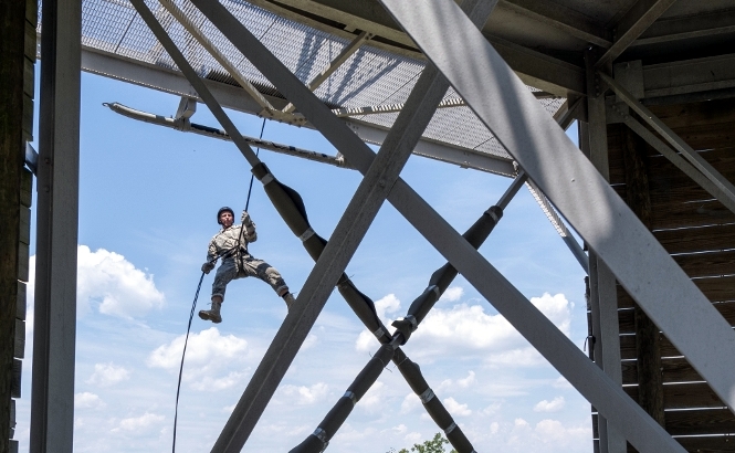 Cadre training at Parris Island