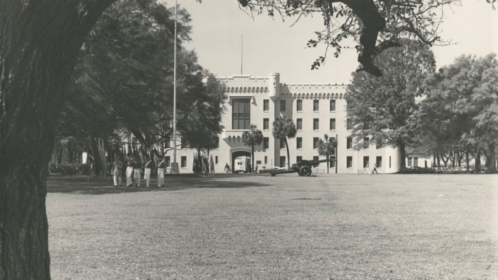 Original Law Barracks, Citadel Archives