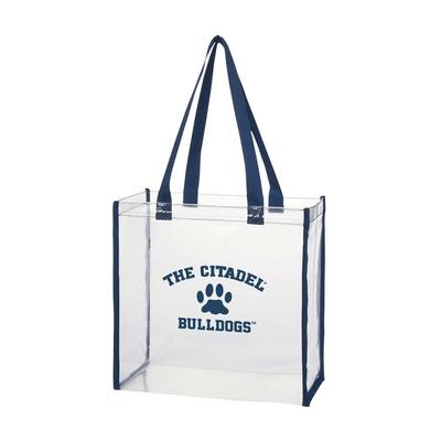 The Citadel Bulldogs clear stadium bag