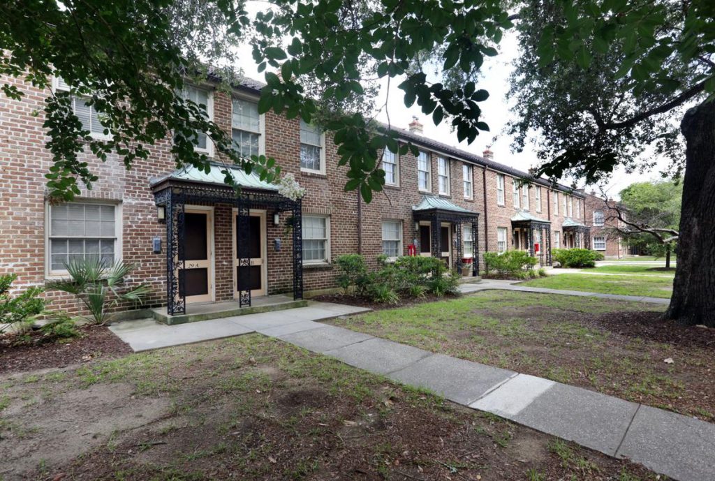 The Robert Mills Manor public housing project in Charleston was constructed with Public Works Administration money in 1940. (Courtesy: Brad Nettles/The Post and Courier)