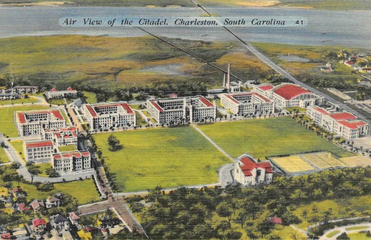 Vintage post card of The Citadel