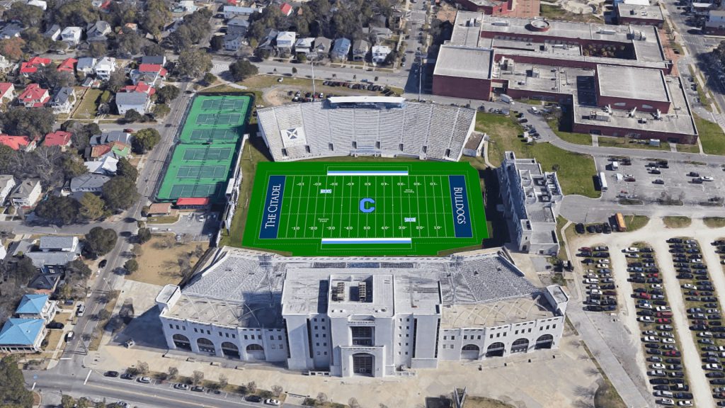 Citadel Notes Turf going in at football stadium, coach’s contract