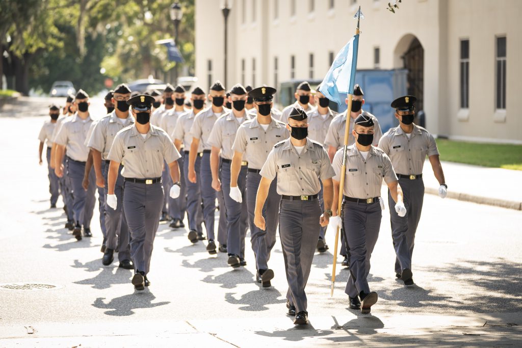 The Class of 2024 participates in their Oath Ceremony during