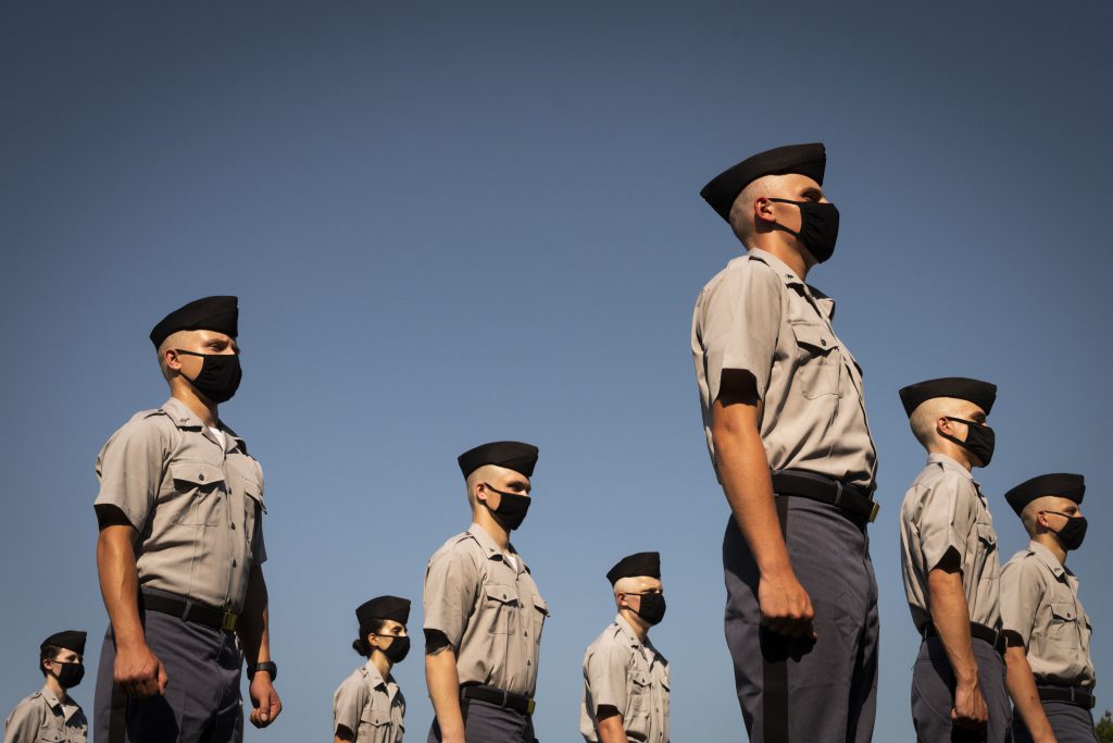 Citadel Class of 2024 pledges loyalty The Citadel Today