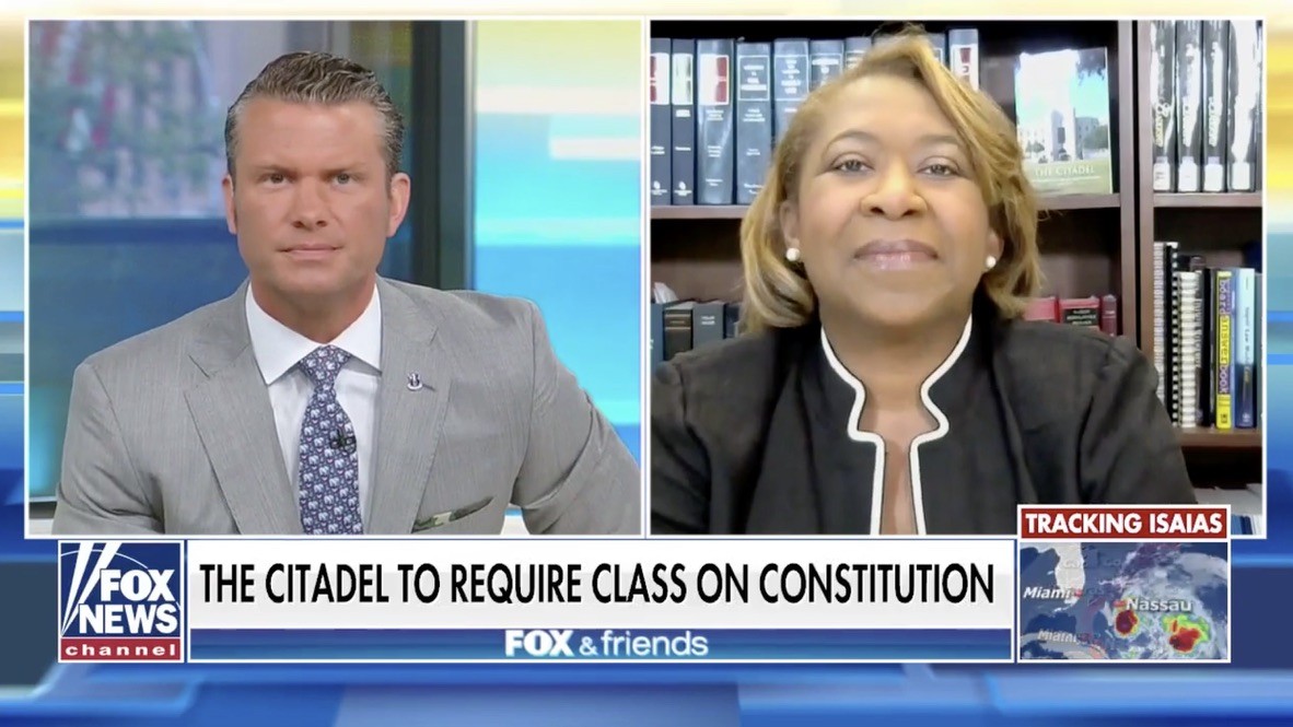 Faith Rivers Citadel professor speaks on Fox & Friends about required Constitution ...