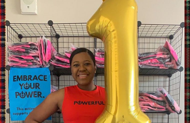 Charleston native and Air Force Capt. Angel Johnson recently celebrated the one-year anniversary of the ICONI activewear line she created. ICONI/Provided