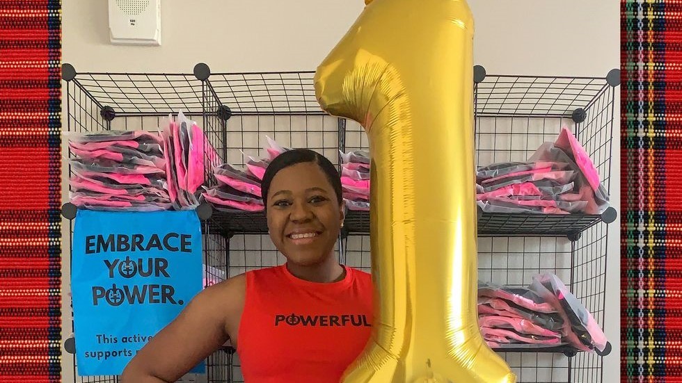 Charleston native and Air Force Capt. Angel Johnson recently celebrated the one-year anniversary of the ICONI activewear line she created. ICONI/Provided