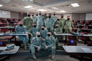 First cohort of students for The Citadel Department of Defense Cyber Institute
