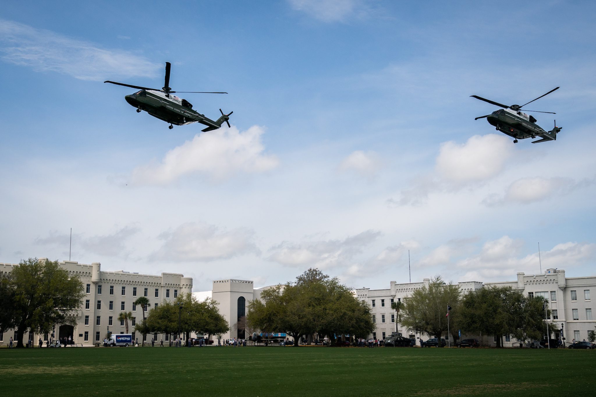 The Citadel Gets A Preview Fit For A President - The Citadel Today