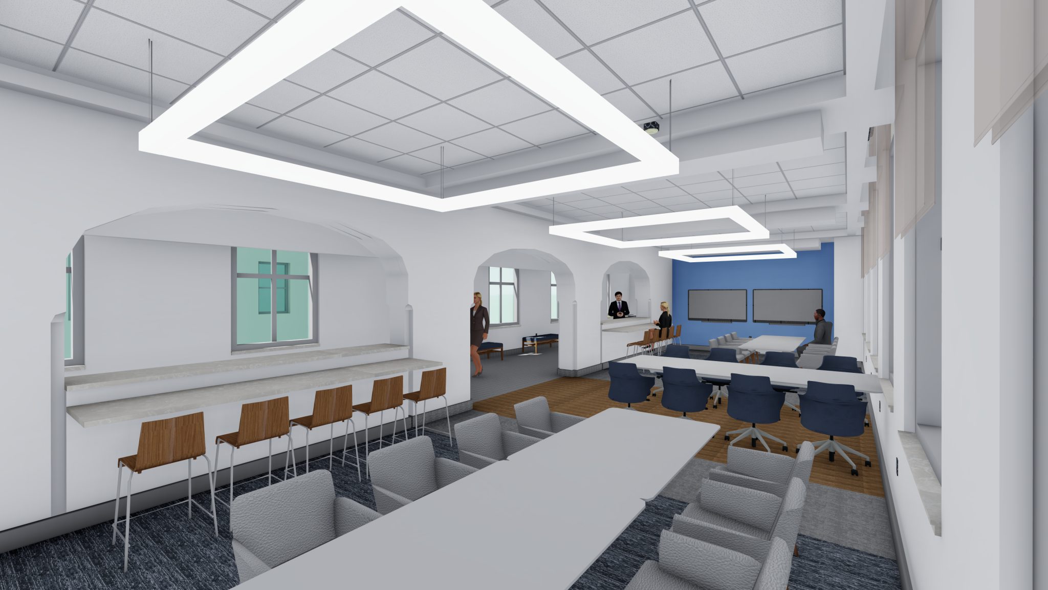 Demolition portion of Capers Hall Replacement Project is underway at