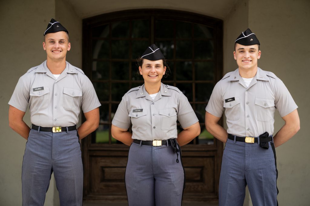 New cadets added to Distinguished Scholars Program, inaugural class