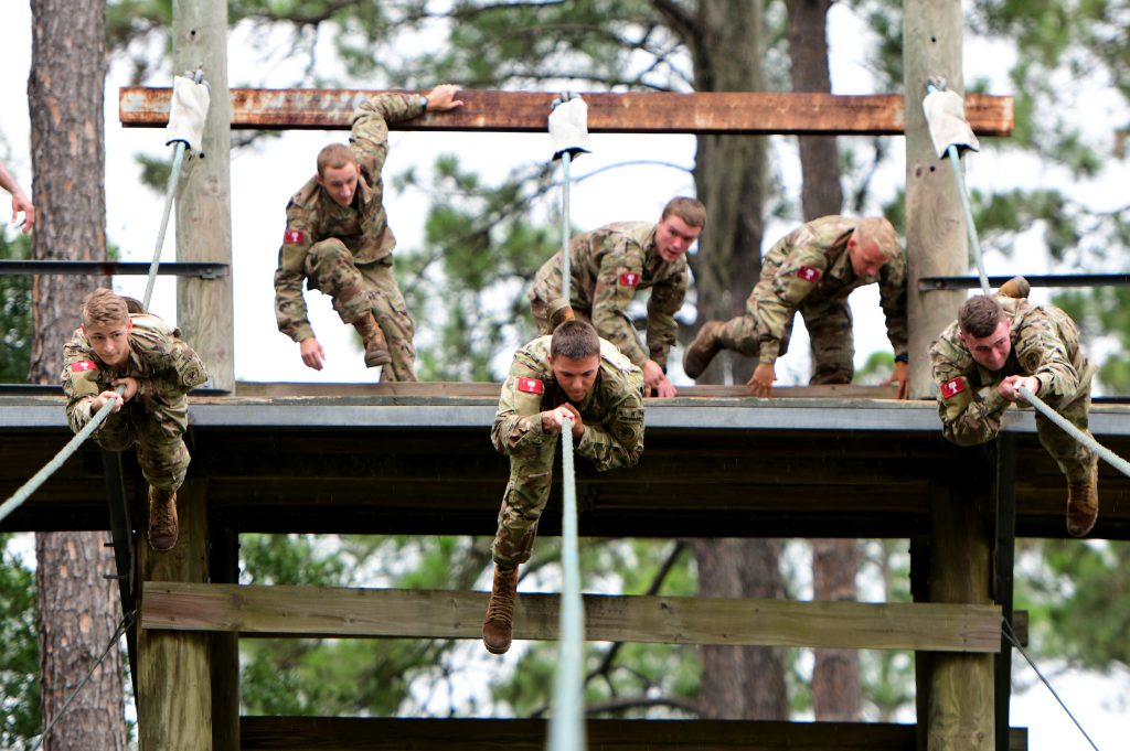 Cadets at The Citadel get hands-on leadership training at Marine Corps ...